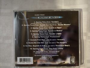 cd- The monster Movies - Soundtrack