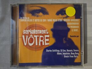 cd- Serialement Vôtre - Music Album