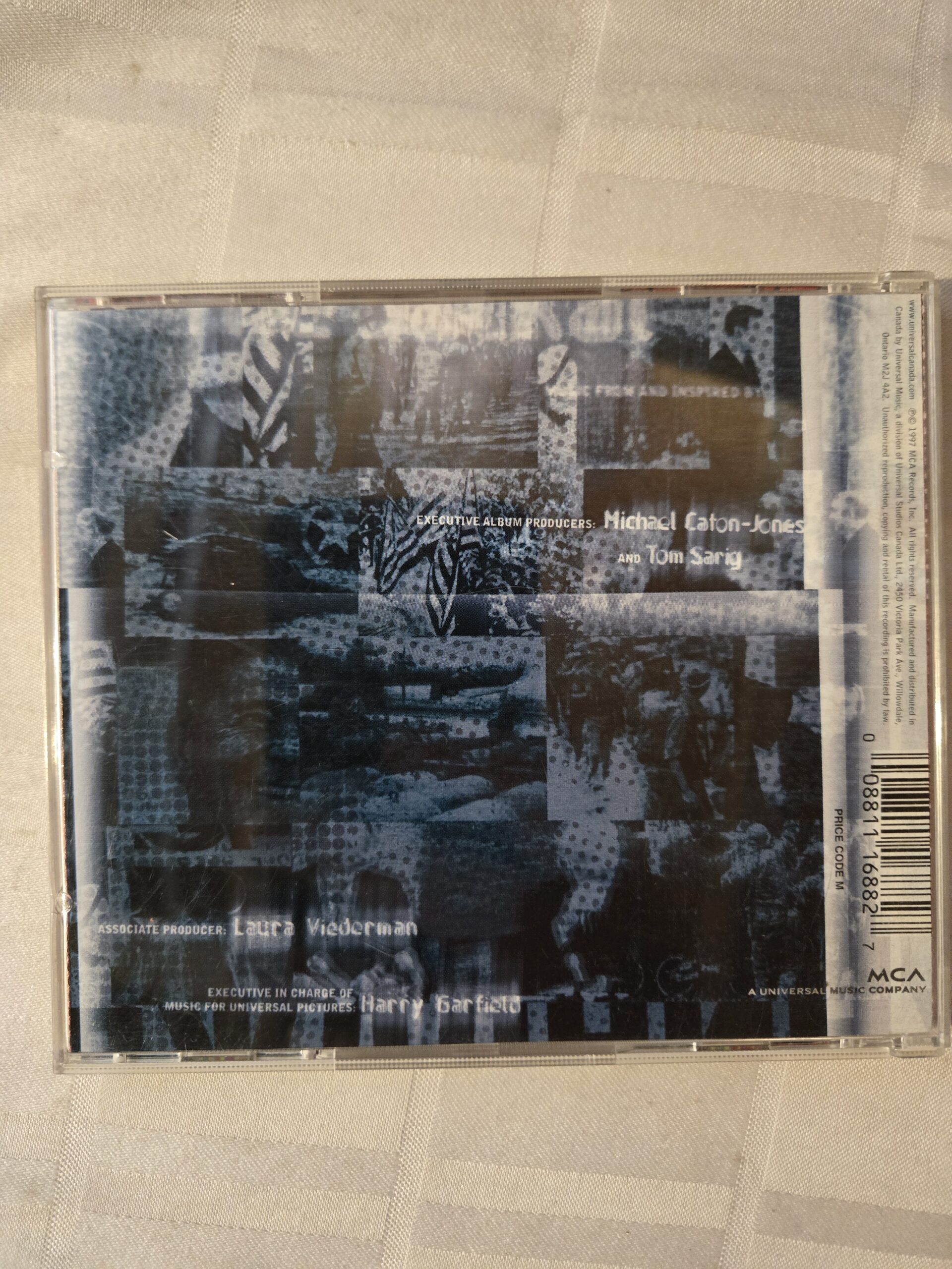 CD - The Jackal 1997- Soundtrack