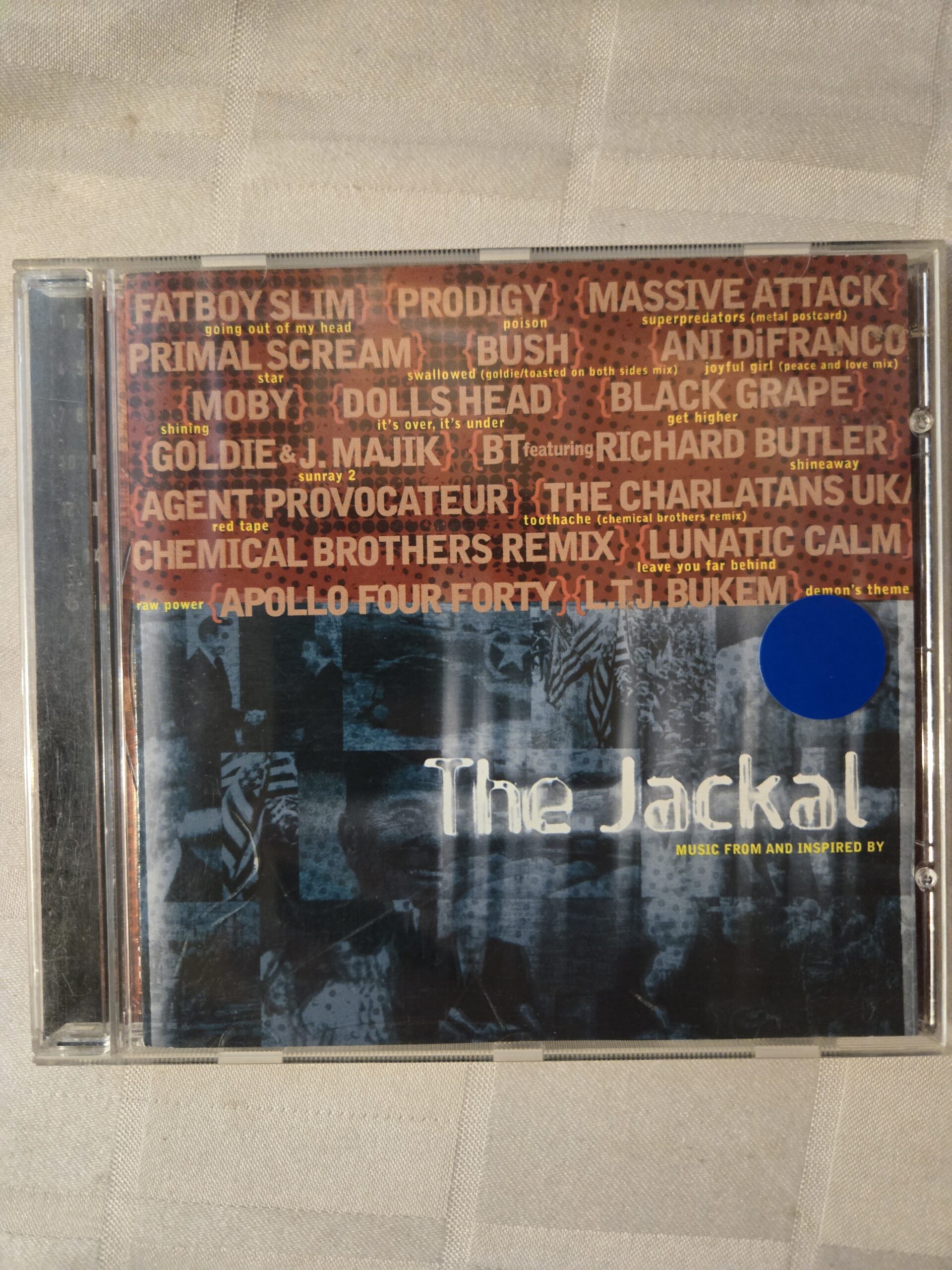 CD – The Jackal 1997- Soundtrack
