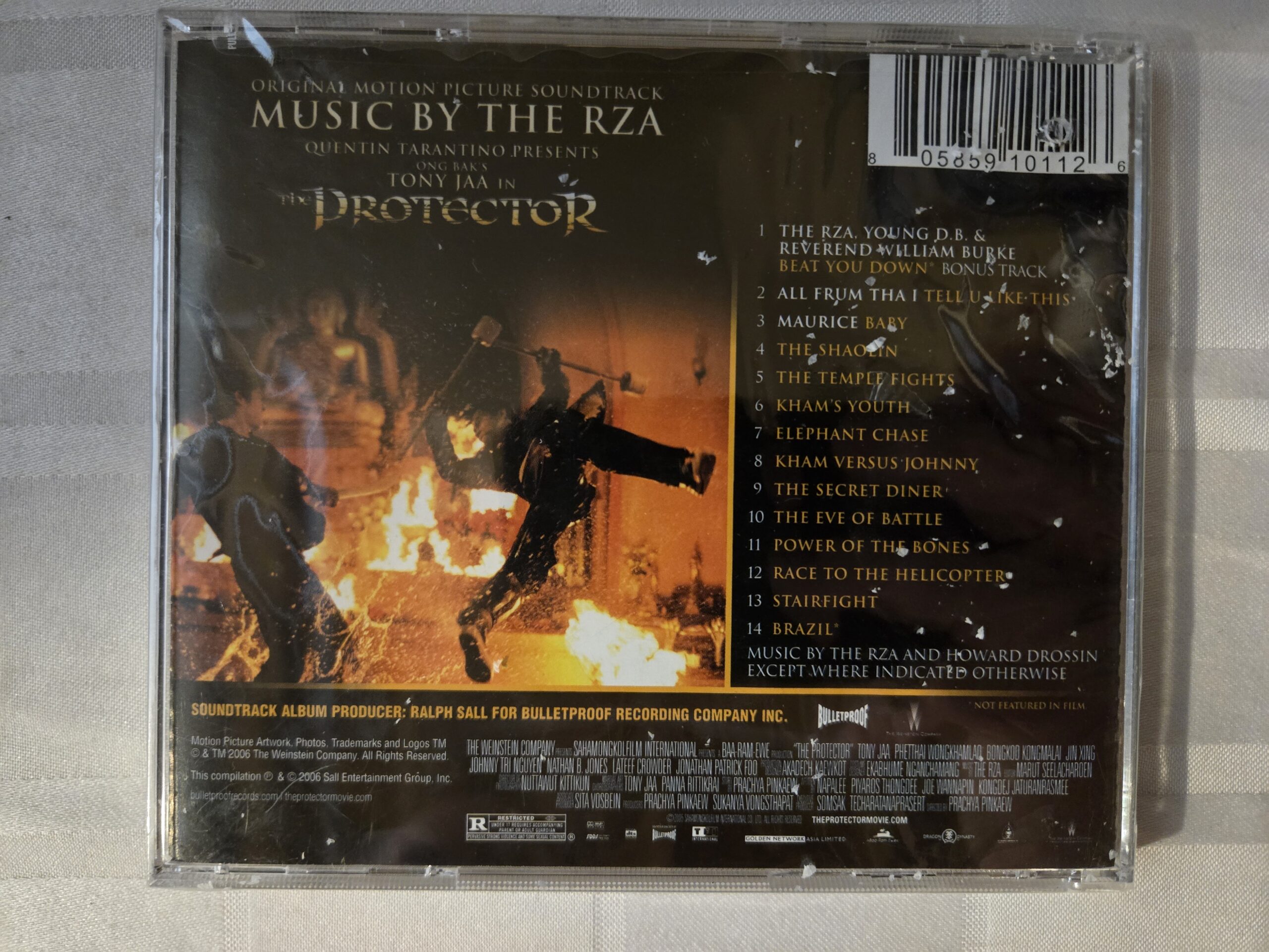 cd- The Protector 2005 - Soundtrack