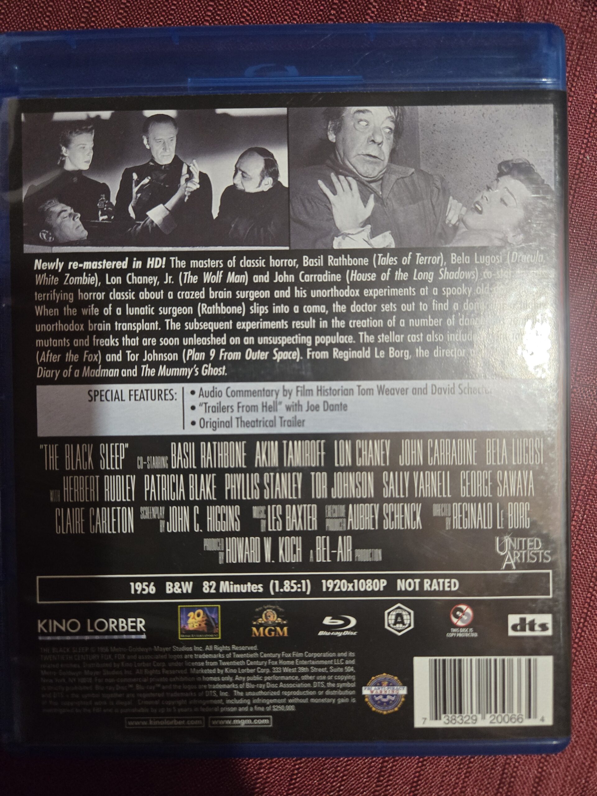 bluray- Kino Lorber - The Black Sleep