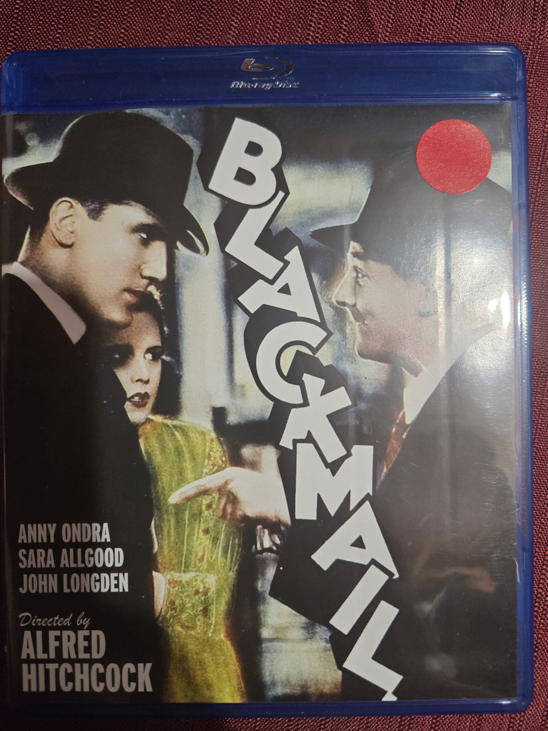 bluray- Kino Lorber – Blackmail