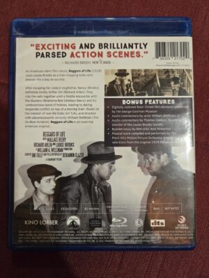 bluray- Kino Lorber - Beggars of life (Silent Film)