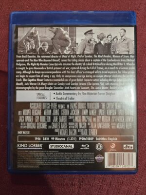 bluray- Kino Lorber - The captive heart