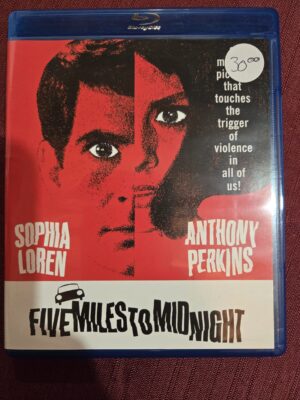bluray- Kino Lorber - Five miles to midnight