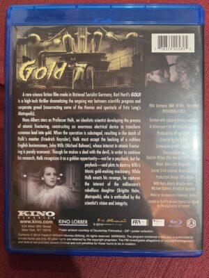 bluray- Kino Lorber - Gold