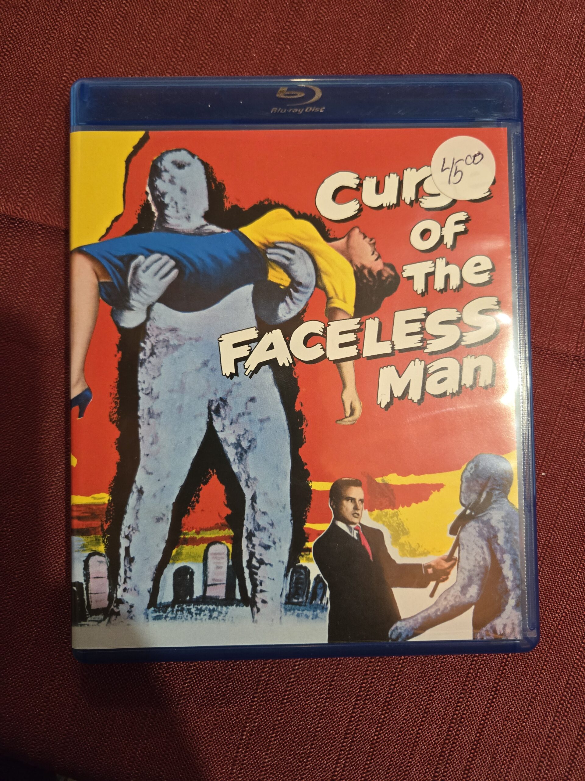bluray- Kino Lorber – Curse of the faceless man