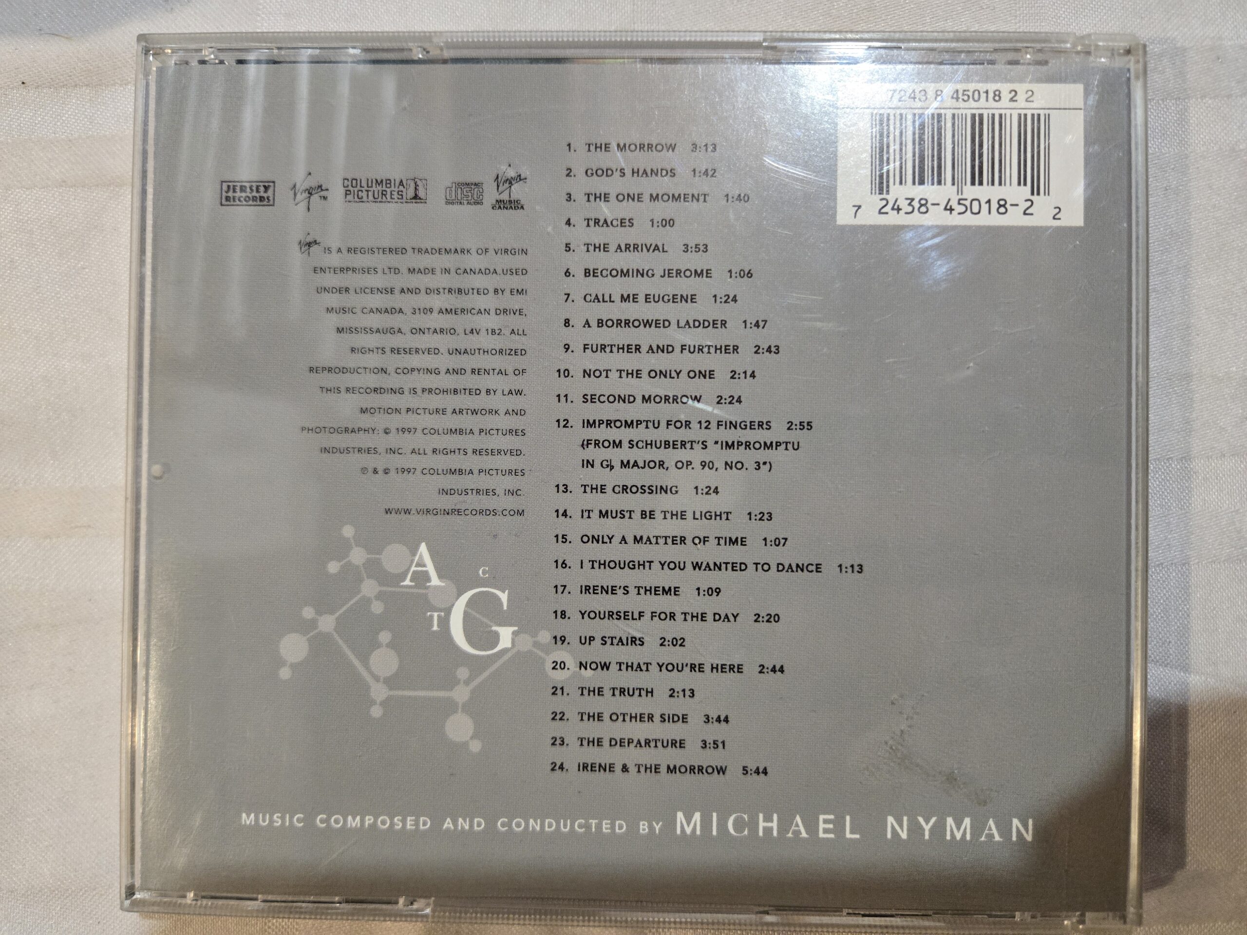 cd- Gattaca 1997- Soundtrack