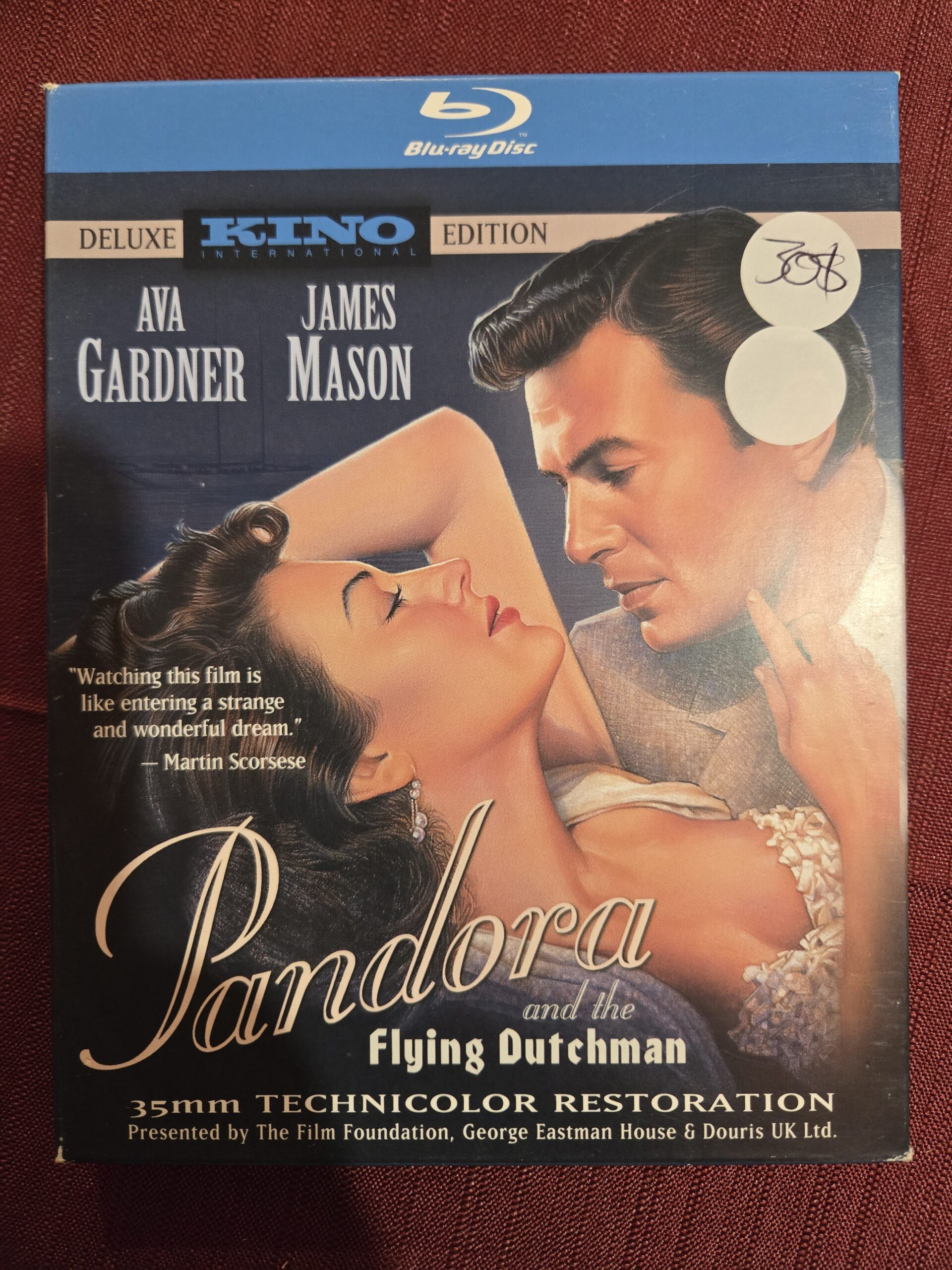 bluray- Kino Lorber – Pandora and the flying dutchman