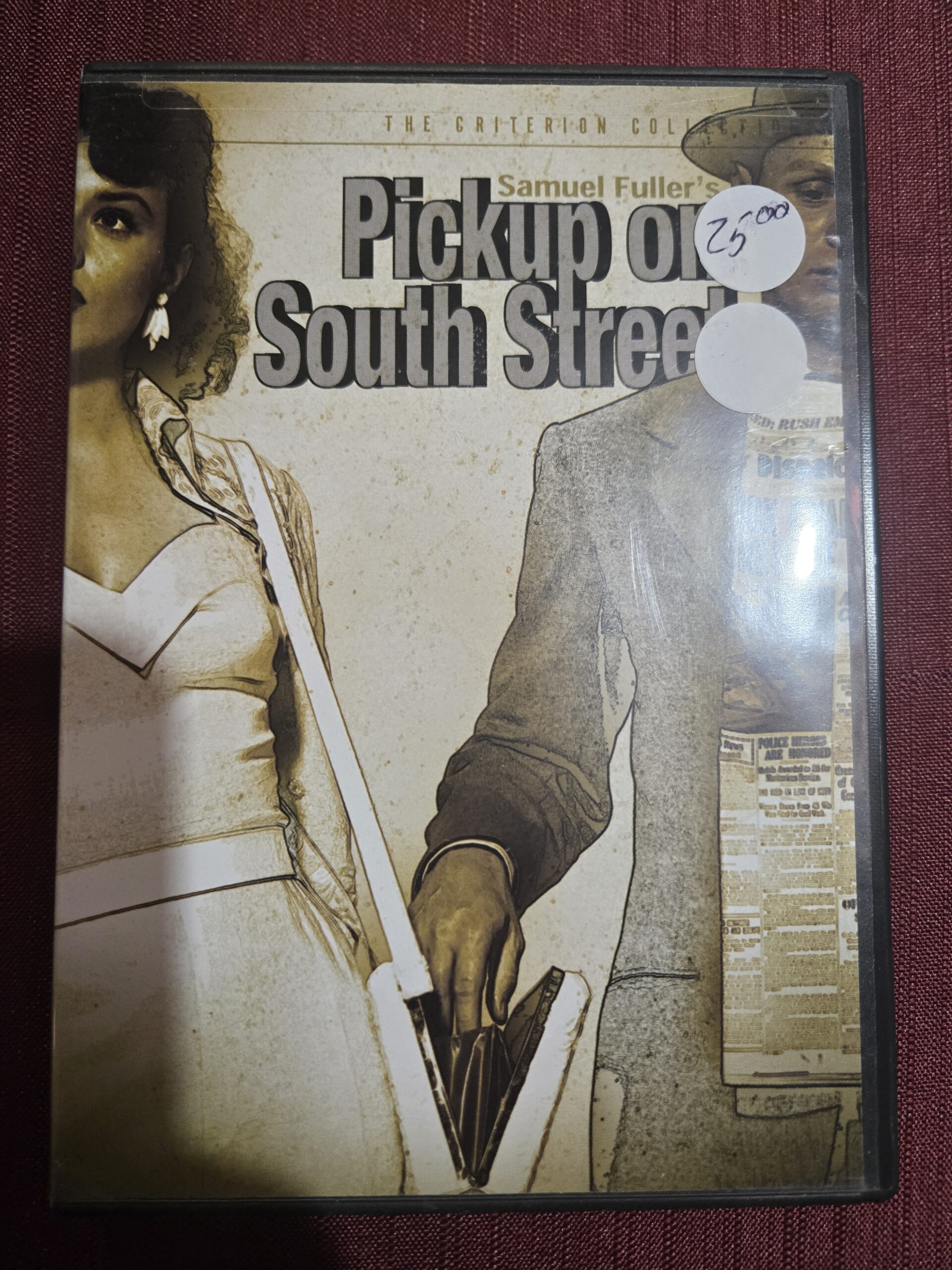 dvd- Criterion Collection – Pickup on south street (1953)
