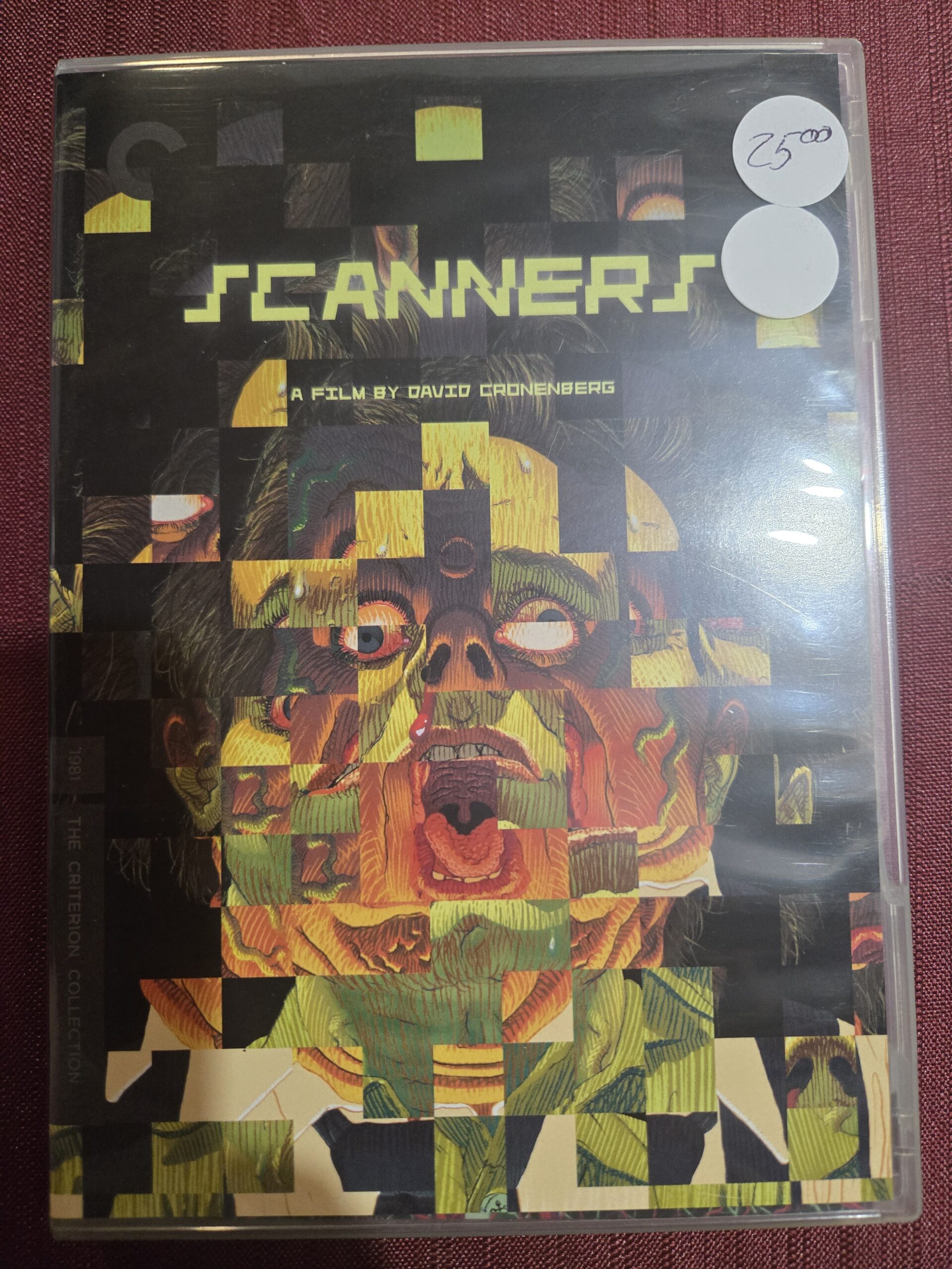 dvd- Criterion Collection – Scanners (1981)