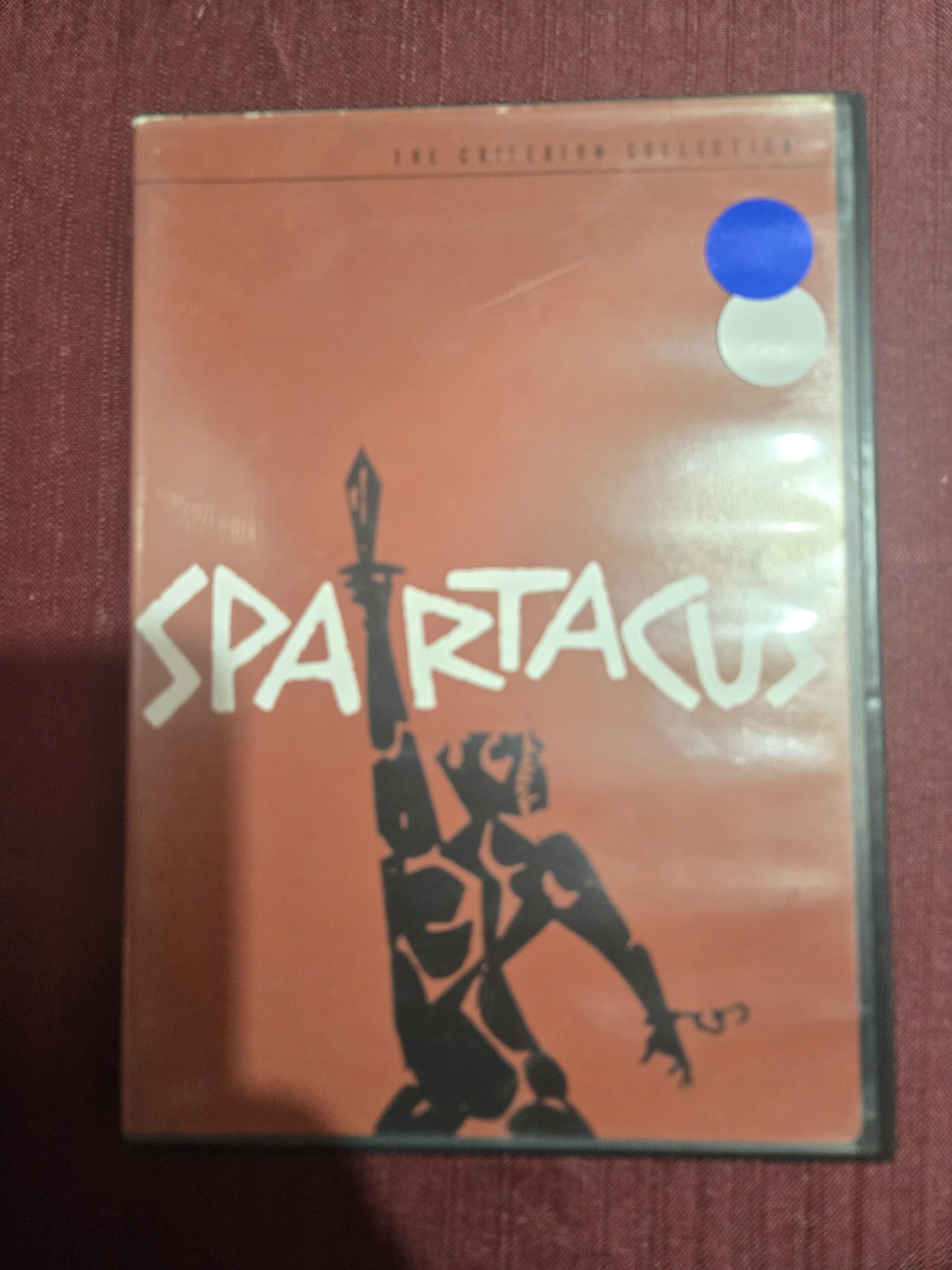 dvd- Criterion Collection – Spartacus (1960)