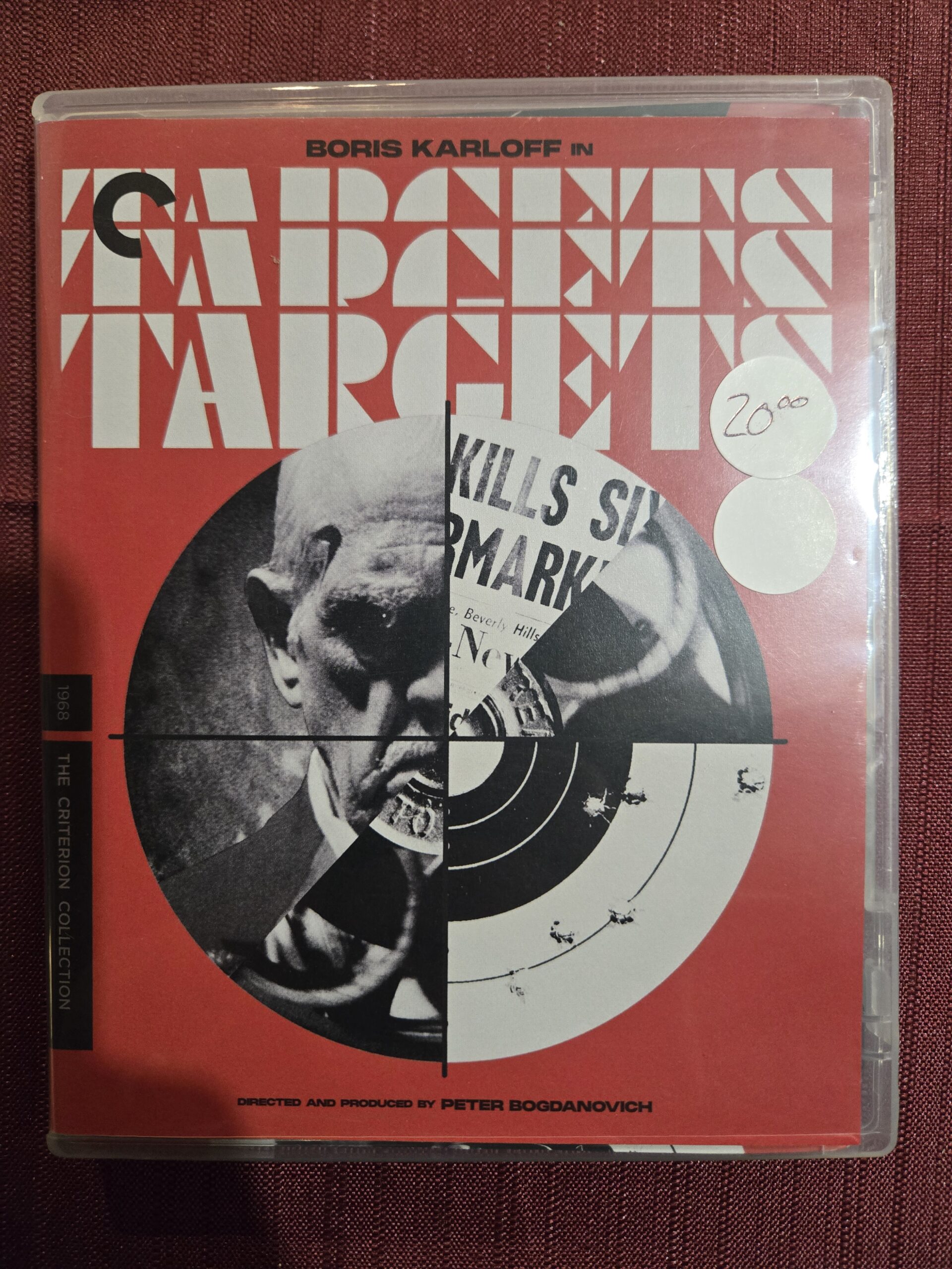 Bluray Criterion Collection Targets 1968