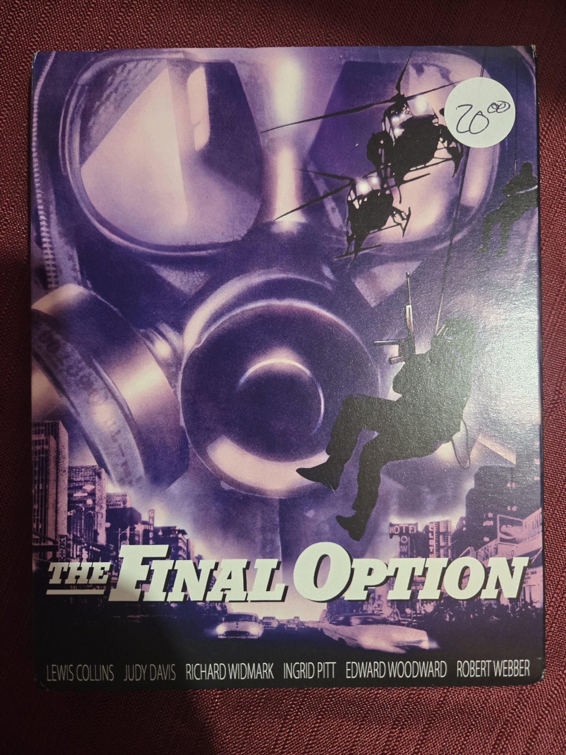 bluray- Kino Lorber – The final option (Who dares wins)