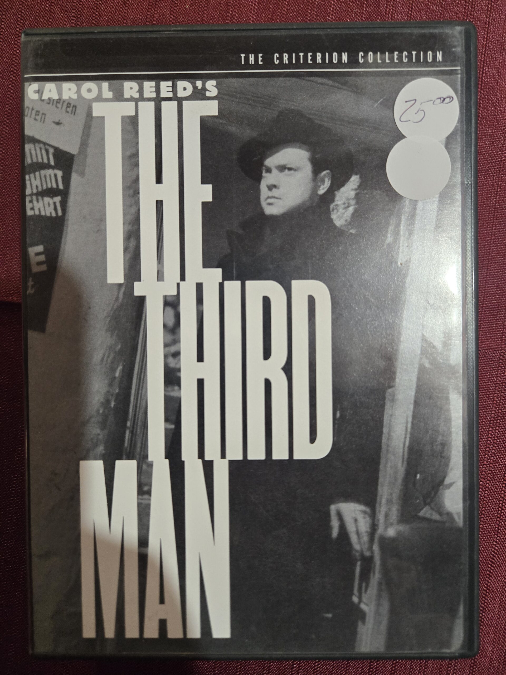 dvd- Criterion Collection – The third man (1949)