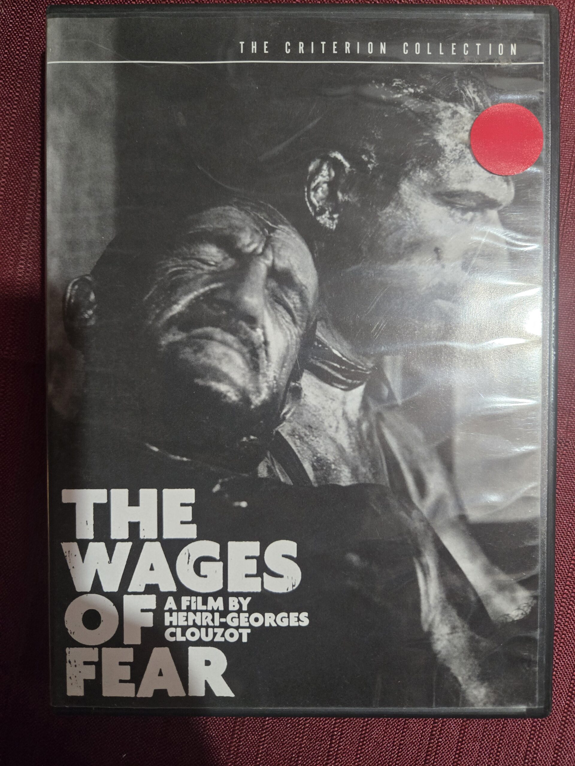 dvd- Criterion Collection – The wages of fear (1953)