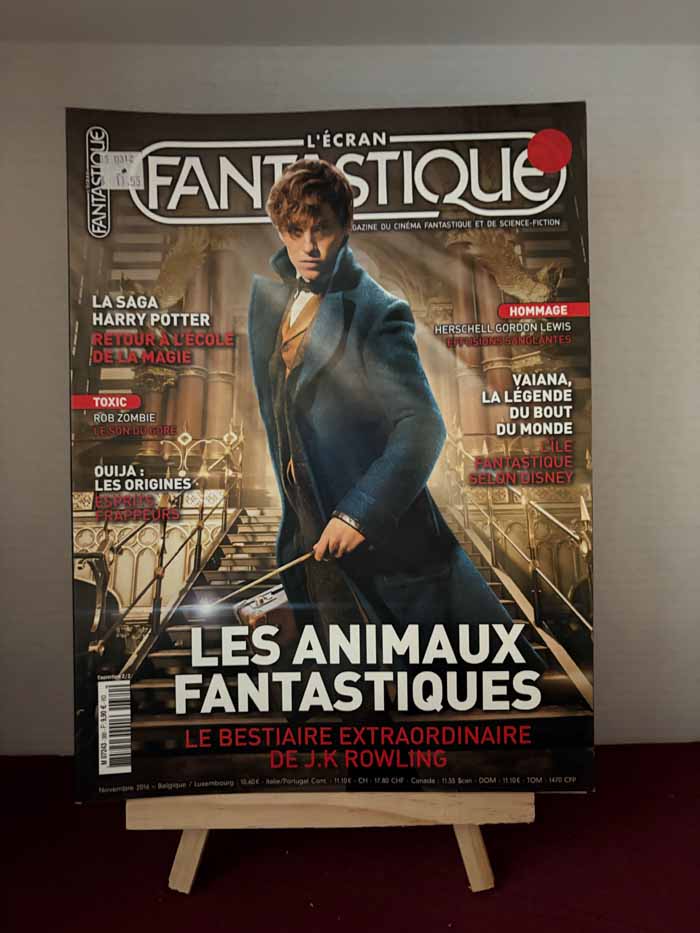 MAG – FANTASTIQUE – LES ANIMAUX FANTASTIQUES #380 NOV 2016