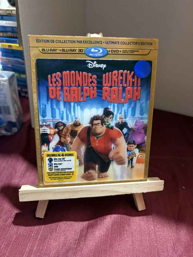 bluray 3D- wreck-it ralph 2012