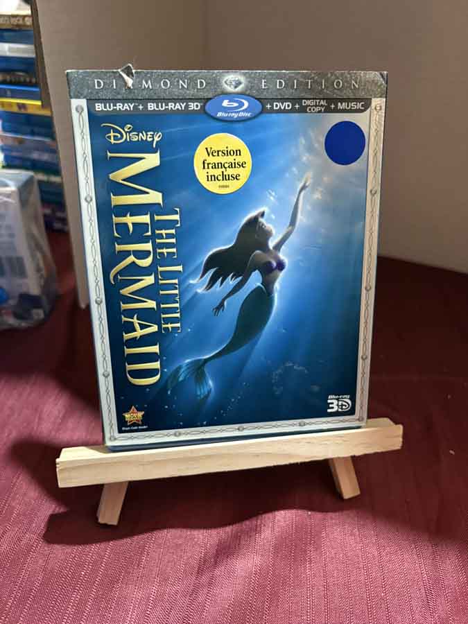 bluray 3d- the little mermaid 1989