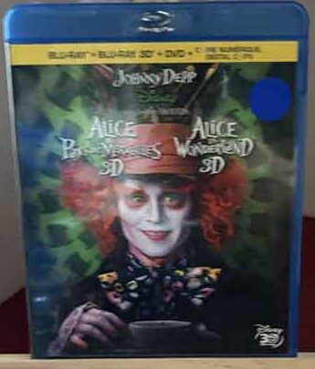 bluray 3D- alice in wonderland 2010