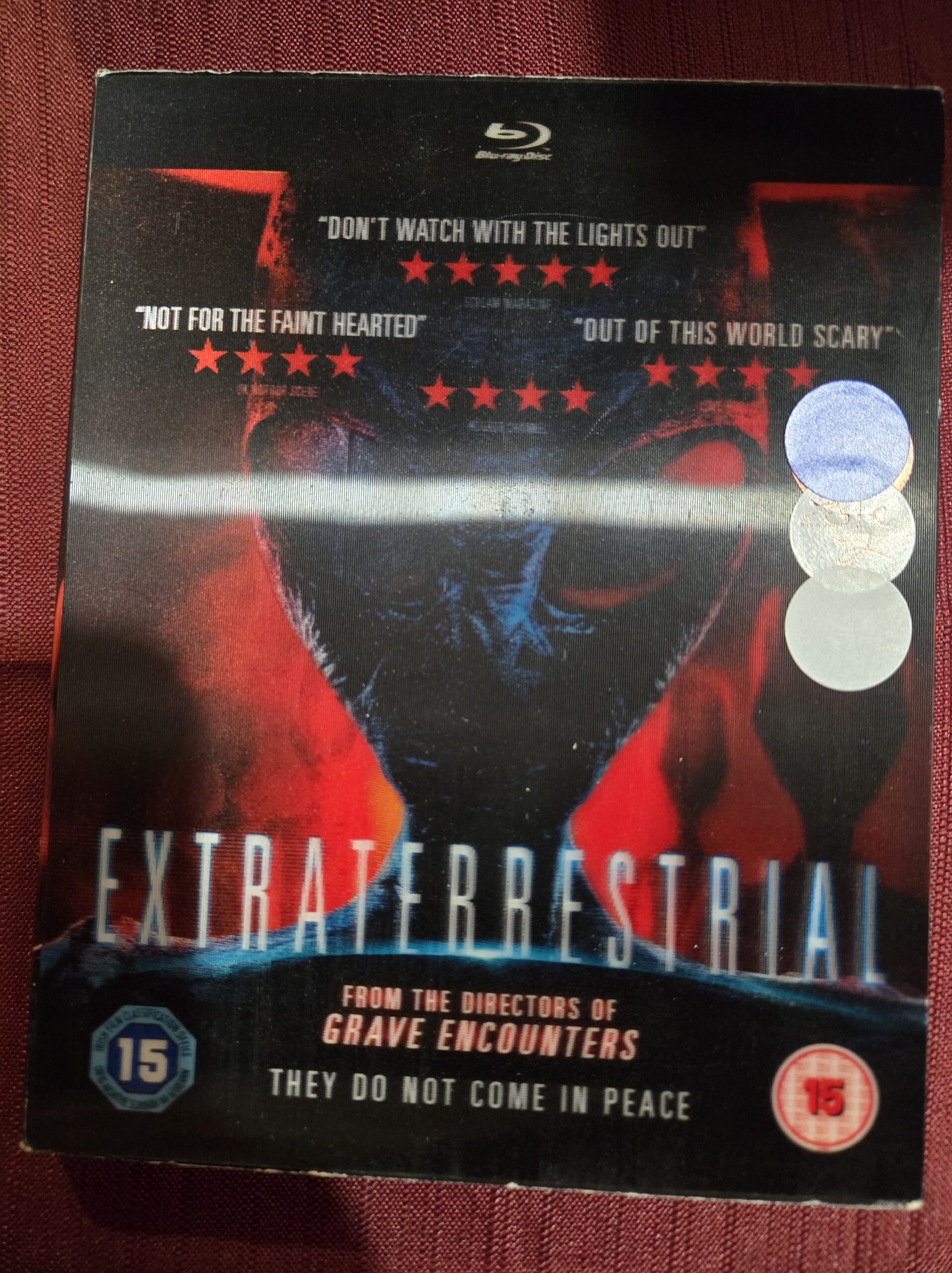 dvd- Extraterrestrial – Zone 2 (PAL) – 2014