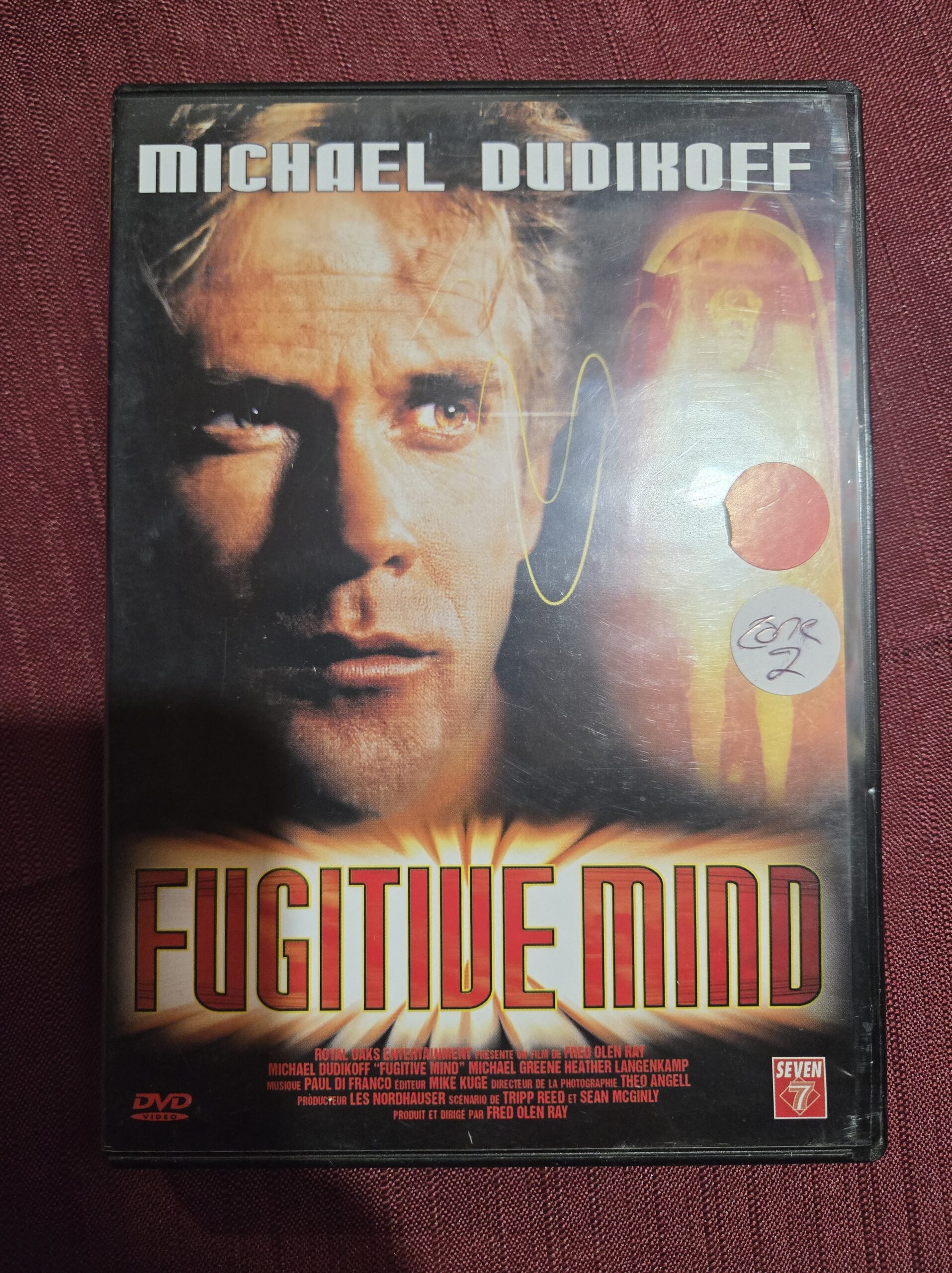 dvd- Fugitive Mind – Zone 2 (PAL) – 1999