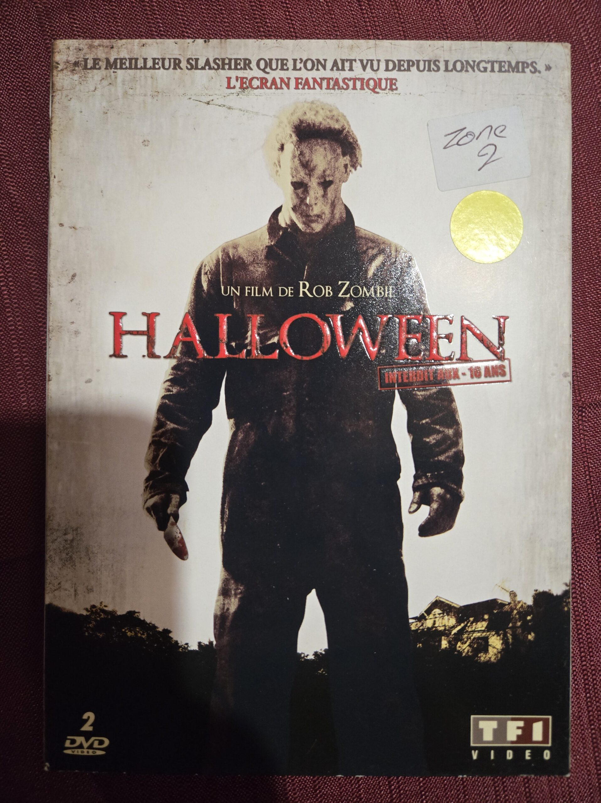 dvd- Halloween – Zone 2 (PAL) – 2007