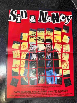 poster-sid & nancy 1986 sex pistols