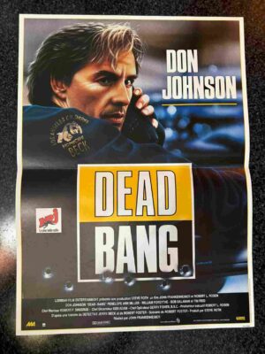 poster-dead bang-don johnson 1989