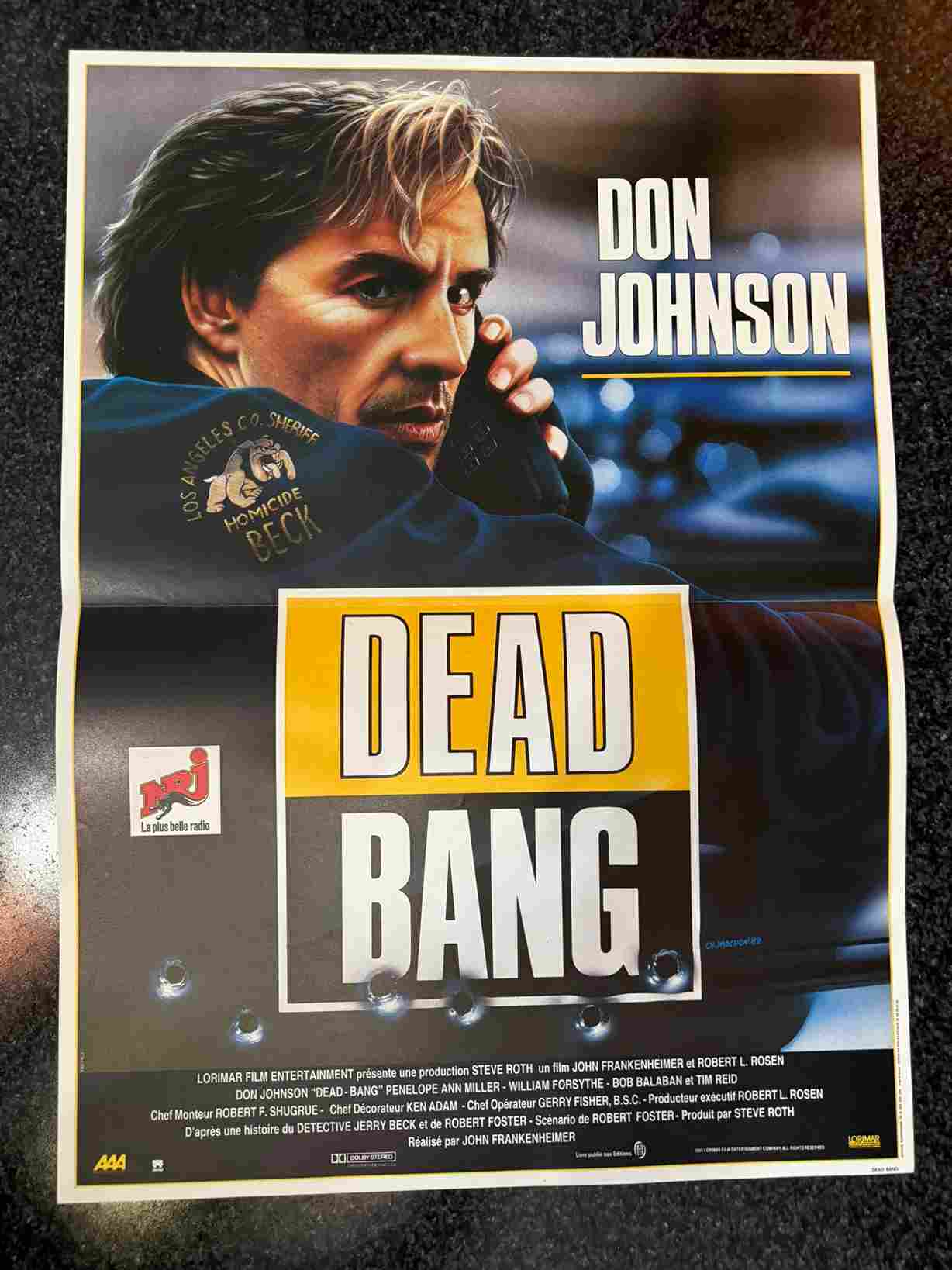poster-dead bang-don johnson 1989