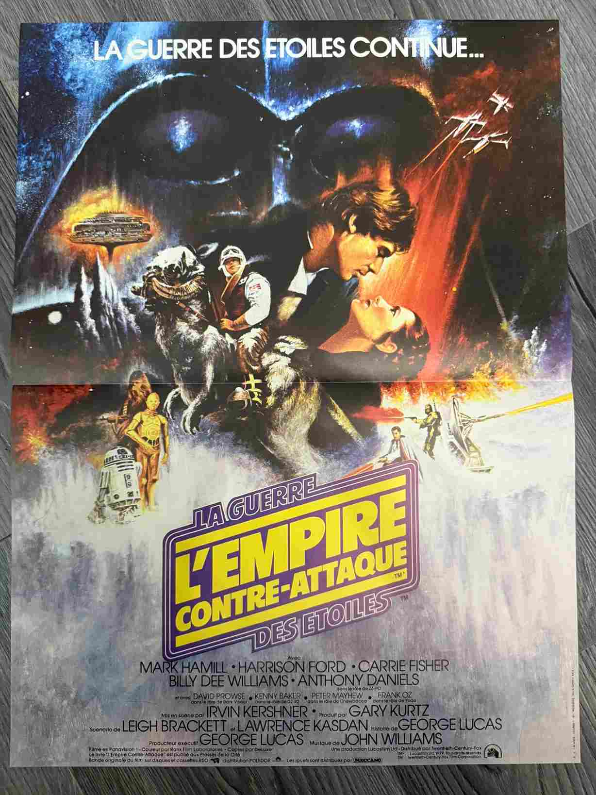 poster star wars empire strikes back 1980