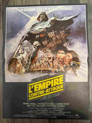 poster star wars empire strikes back 1980