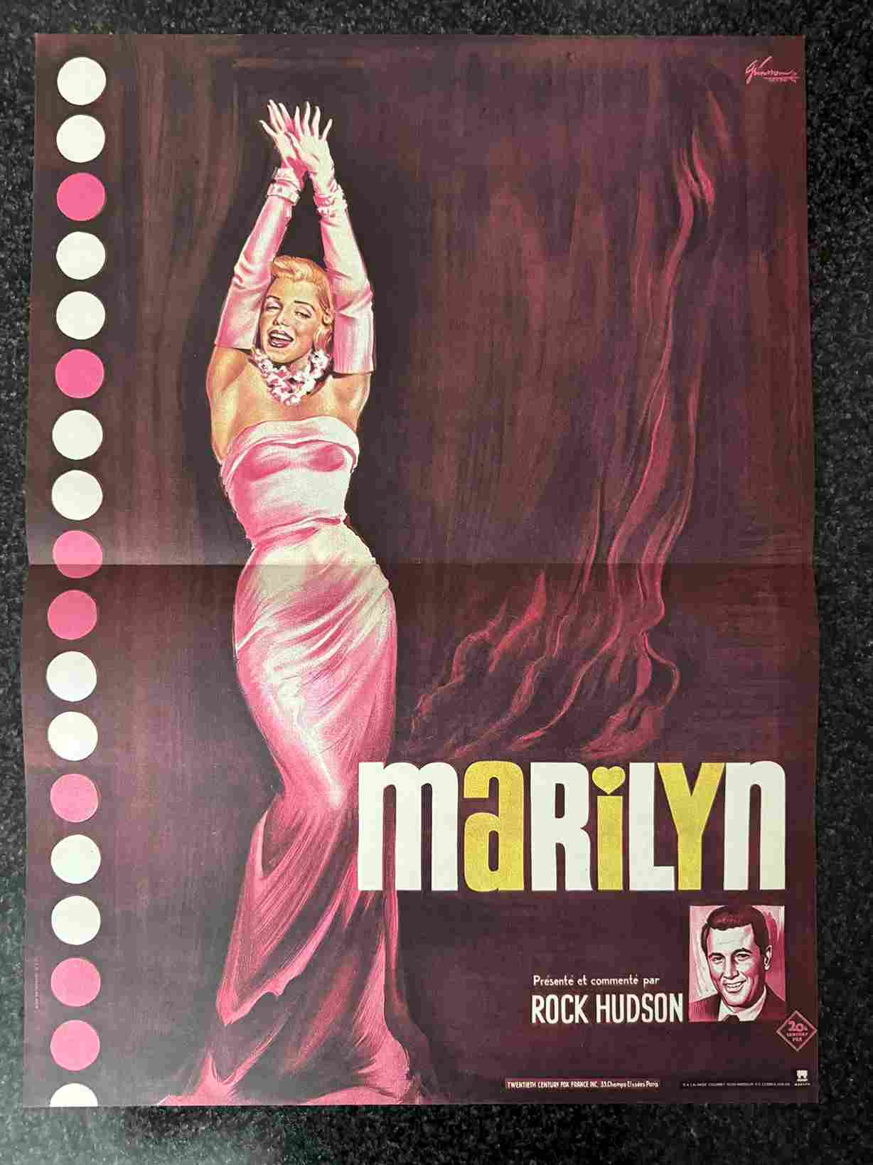 marilyn monroe poster documentary 1963