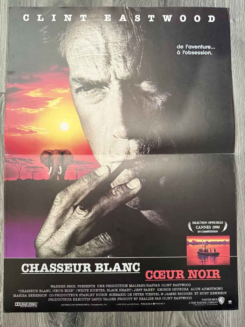 poster-white hunter black heart 1990