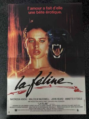 poster-cat people 1982