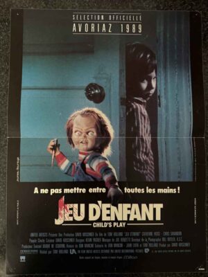 poster- child's play 1988 chucky