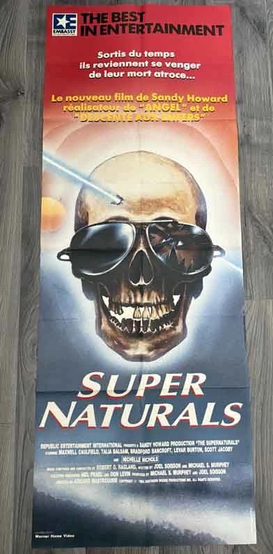 poster – the supernaturals 1986
