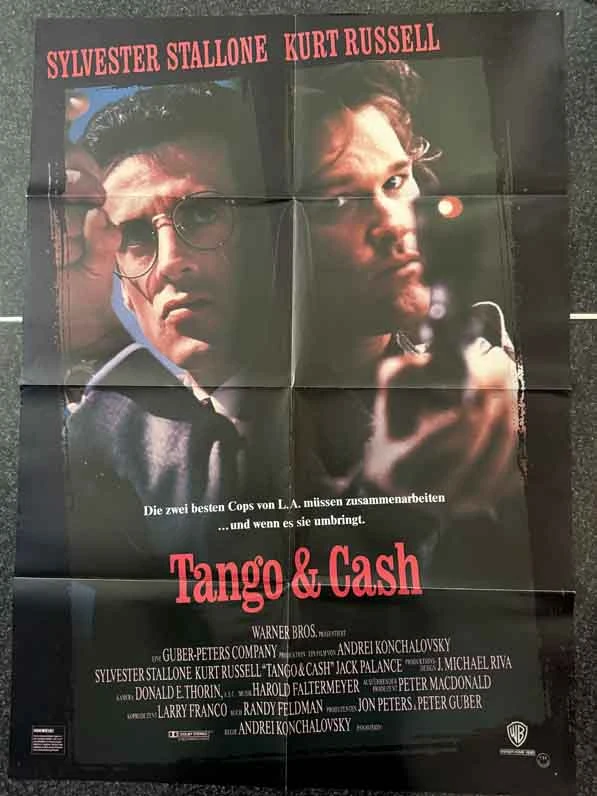 poster- tango & cash 1989