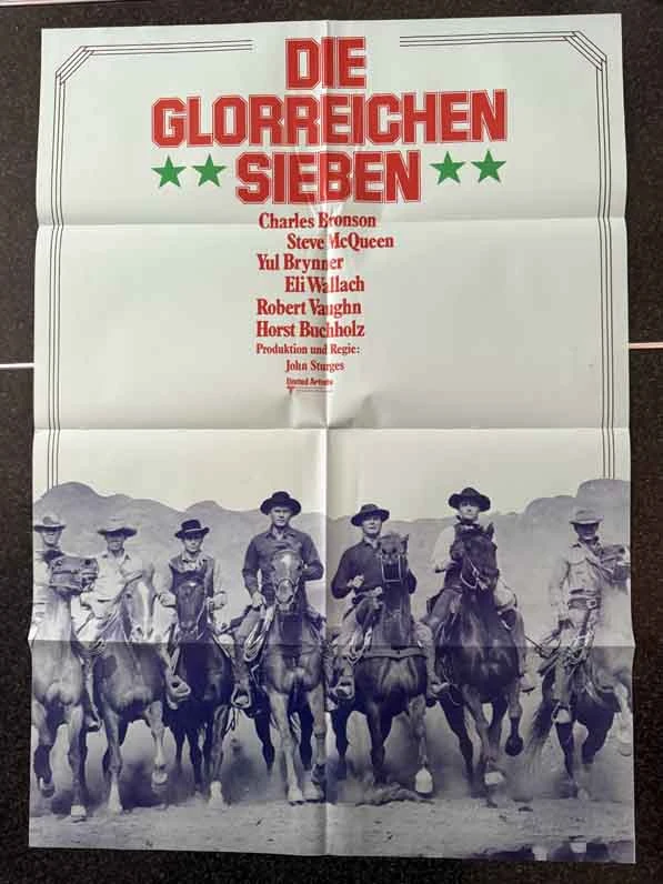 poster- the magnificient seven 1960