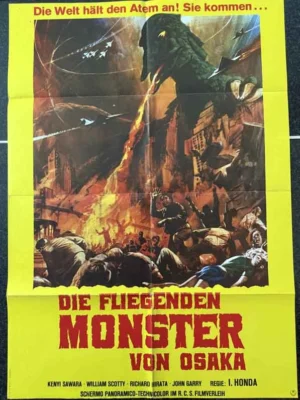 poster- gappa frankensteins 1967