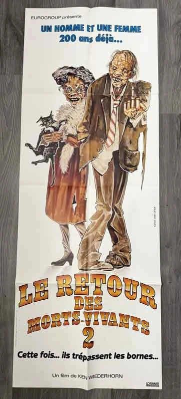 poster- return of the living dead 2 1988