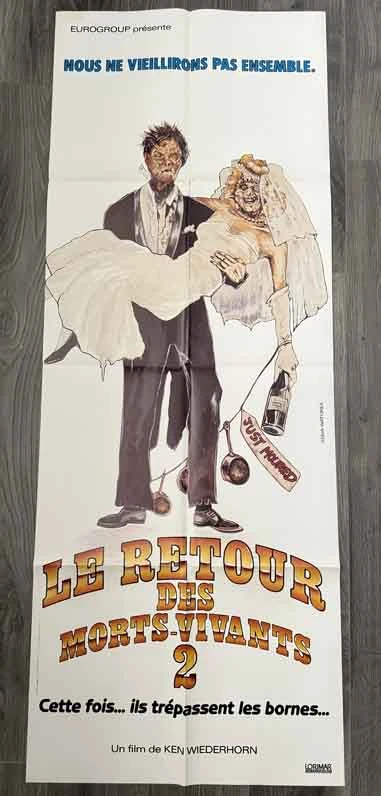 poster- return of the living dead 2 1988