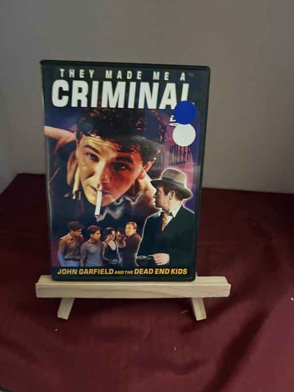 dvd- they made me a criminal 1939