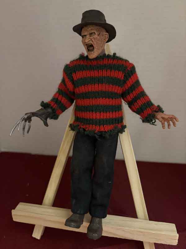 figures- freddy krueger neca doll 7inch