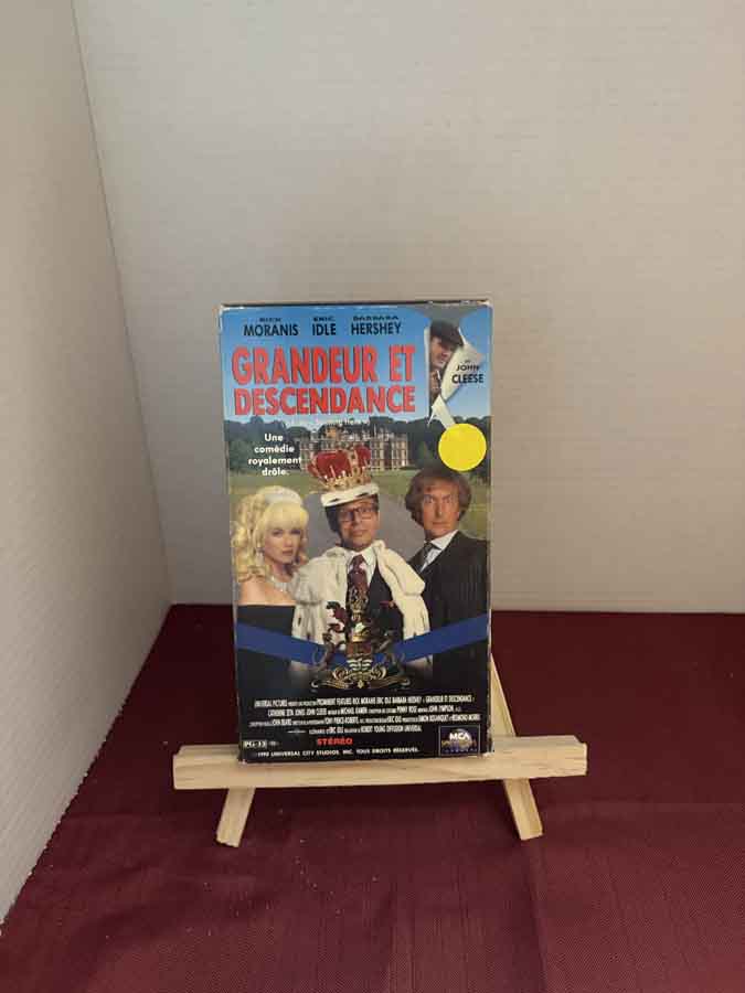 vhs- grandeur et descendance-1993