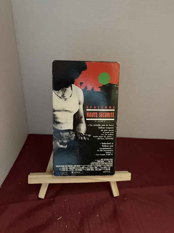 vhs- haute sécurité 1989