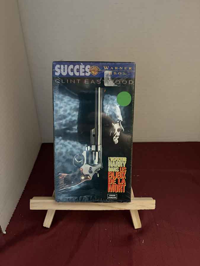 vhs- les enjeux de la mort – dirty harry 5