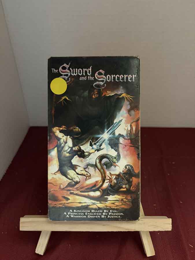 vhs-the sword and the sorcerer 1982