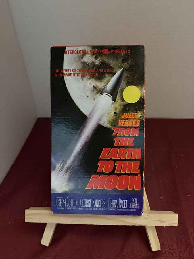 vhs- from the earth to the moon 1958
